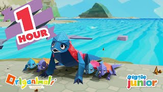 Compilation 1 - Fun Cartoon Origanimals Animals Rescue Menolong Haiwan