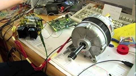 Switched reluctance motor test
