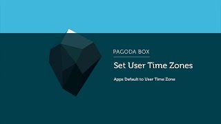 Set User Time Zone - Pagoda Box