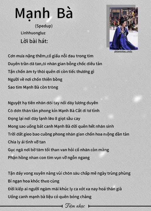 Mạnh Bà (Speed Up) Hot TikTok 2025 #manhba #linhhuongluz #luz #nhachaymoingay