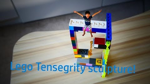 Lego Tensegrity sculpture!