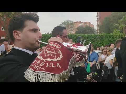 Salida de la Hermandad de la Humildad y Pilar el Sábado de Pasión por las calles de Montequinto.