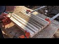 Pallet wood cutting board
