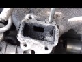 Toyota RAV4 2.2 diesel D-CAT 177 л.с чистим клапан EGR. Toyota 2.2 D cleaning the egr / egr valve