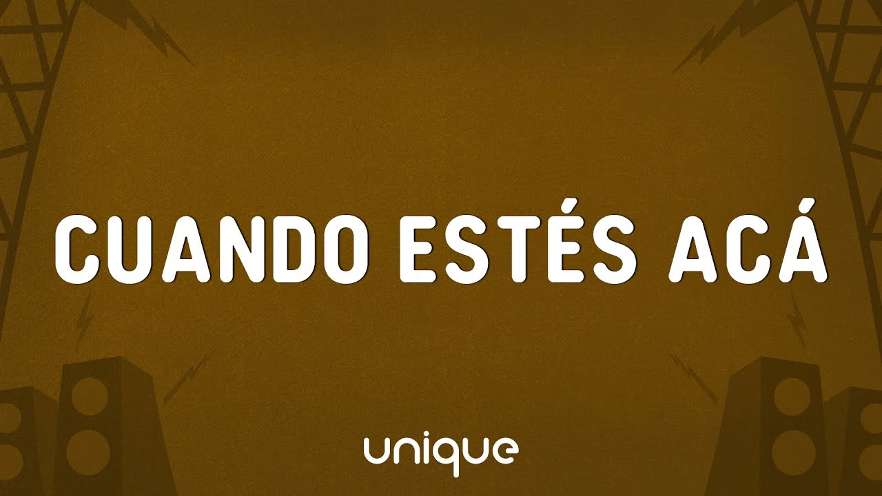 La Renga - Cuando Estés Acá (Letra/Lyrics) - YouTube