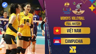 Full Match | Việt Nam - Campuchia | Chênh lệch đẳng cấp - Hẹn người Thái tại chung kết