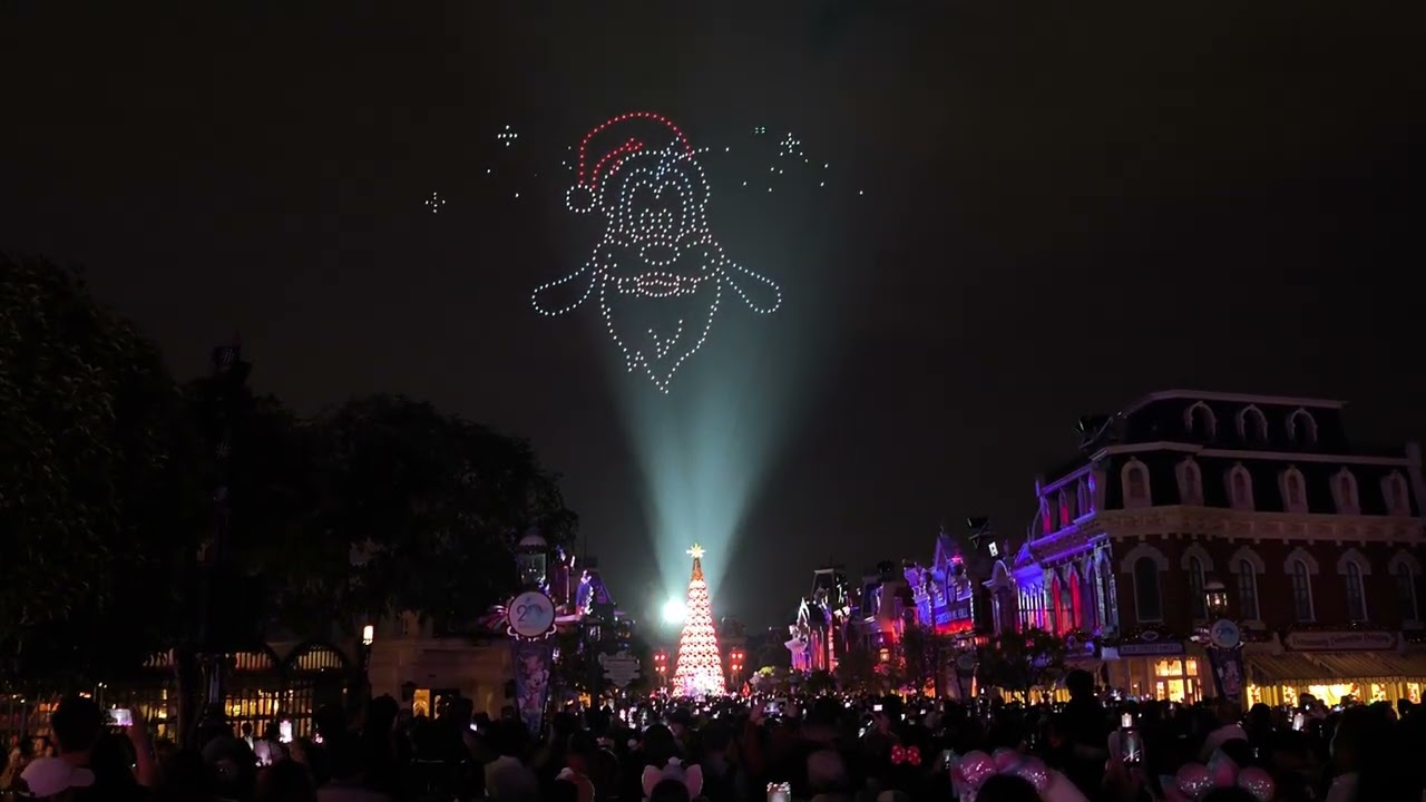 🎄【8K ULTRA HD】Hong Kong Disneyland Christmas Tree Lighting Ceremony (Incomplete)｜December 31, 2025