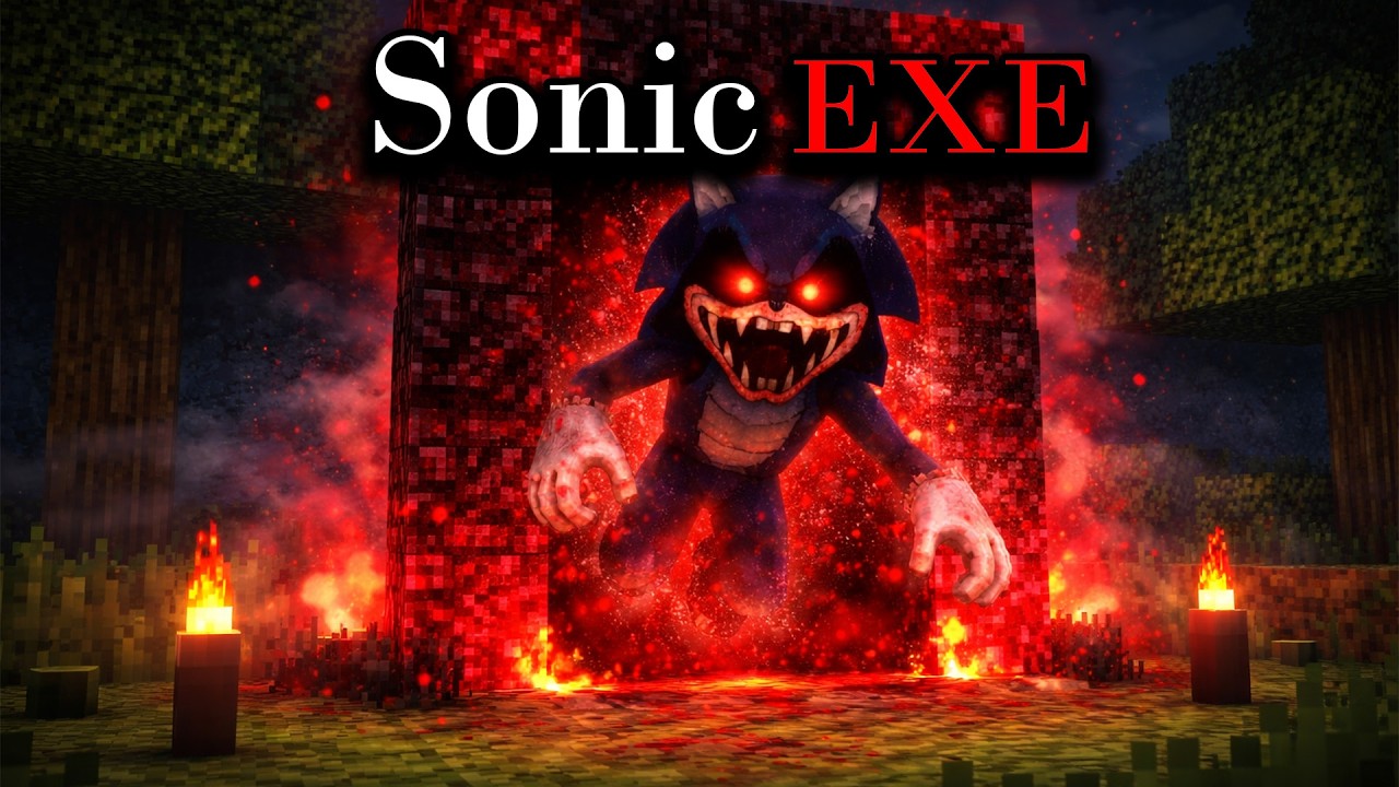 I go to the world of Sonic exe in Minecraft | SoniCraft Demons