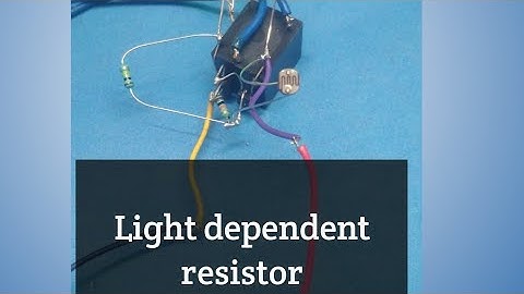 Light dependent resistor | LDR | easy and simple circuit #electronic #control #sensor #automatic