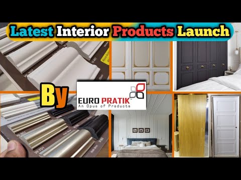 Latest Wall Moulding Launch Euro Pratik || Wainscot Folder