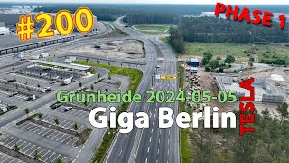 # 200 Tesla Giga Berlin • PHASE 1 • 20240505 • Gigafactory 4K