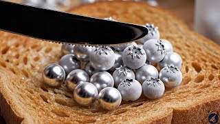 7 Mirror-Ice Mini Fruits Smashed On Toast Chrome, Crackle, Ooze