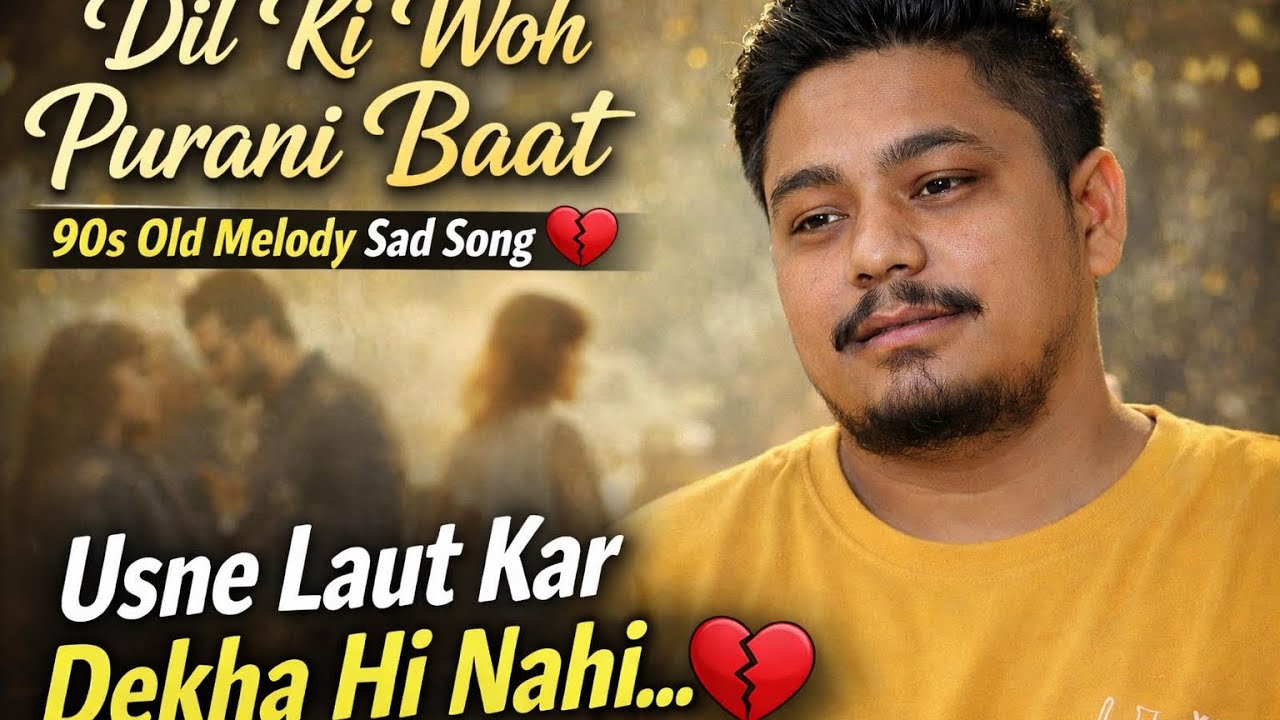 Dil Ki Woh Purani Baat 💔 | 90s Old Melody Sad Song | Heart Touching Love Story Song 2026