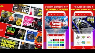 Top 5 Best YouTube Thumbnails Making Apps for Android 2021 | Best Thumbnail Maker For Youtube#Shorts screenshot 4