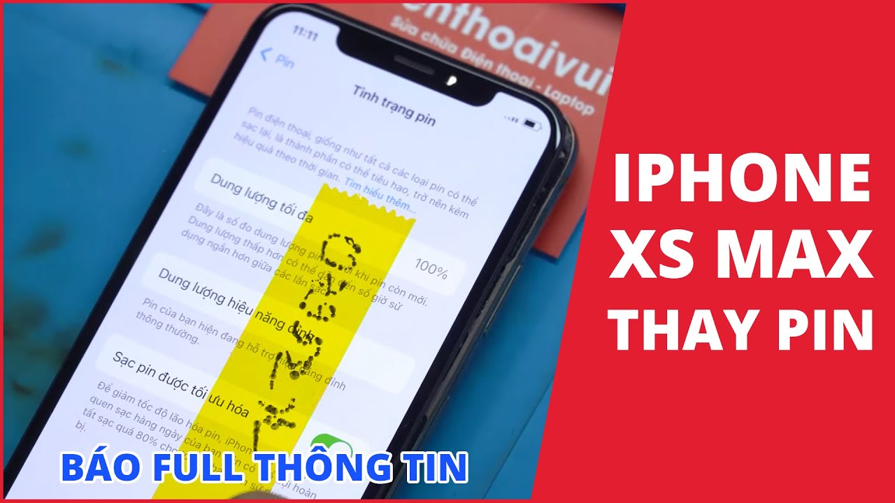 thay pin ip  New Update  THAY PIN iPHONE XS BÁO FULL THÔNG TIN