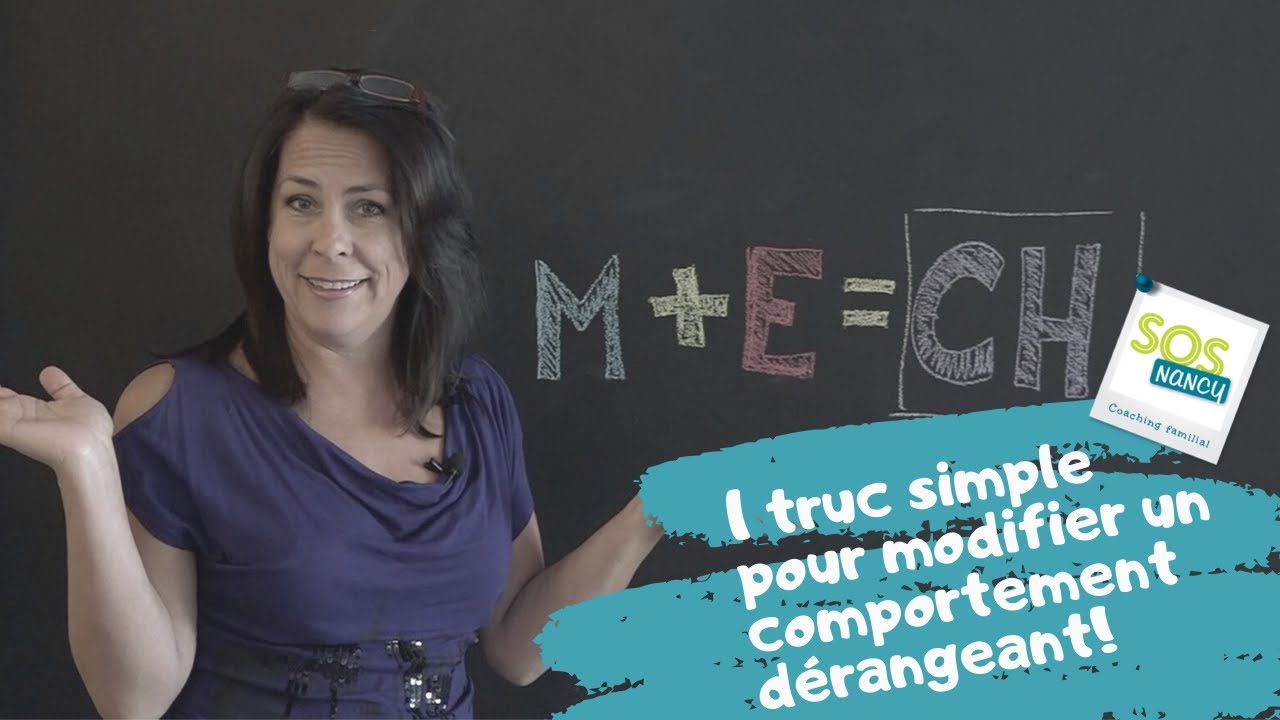 1 truc simple pour modifier un comportement dérangeant! - YouTube