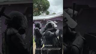 Policía Reprimen A La Comunidad De Arimae Video Donde Tiran Bombas