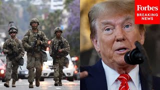 ‘You Do Not Get The Credit You Deserve’: Trump Gives Praise To US National Guard Members