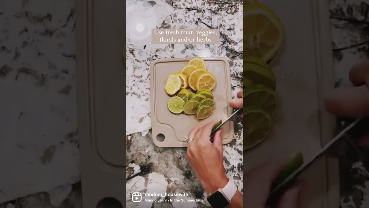 Party Tip: Chill Wine in DIY Ice Mold. This simple to use ice mold provides a beautiful decor piece.