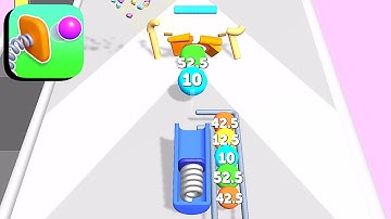 Bouncing Balls Run ​- All Levels Gameplay Android,ios (Part 17)