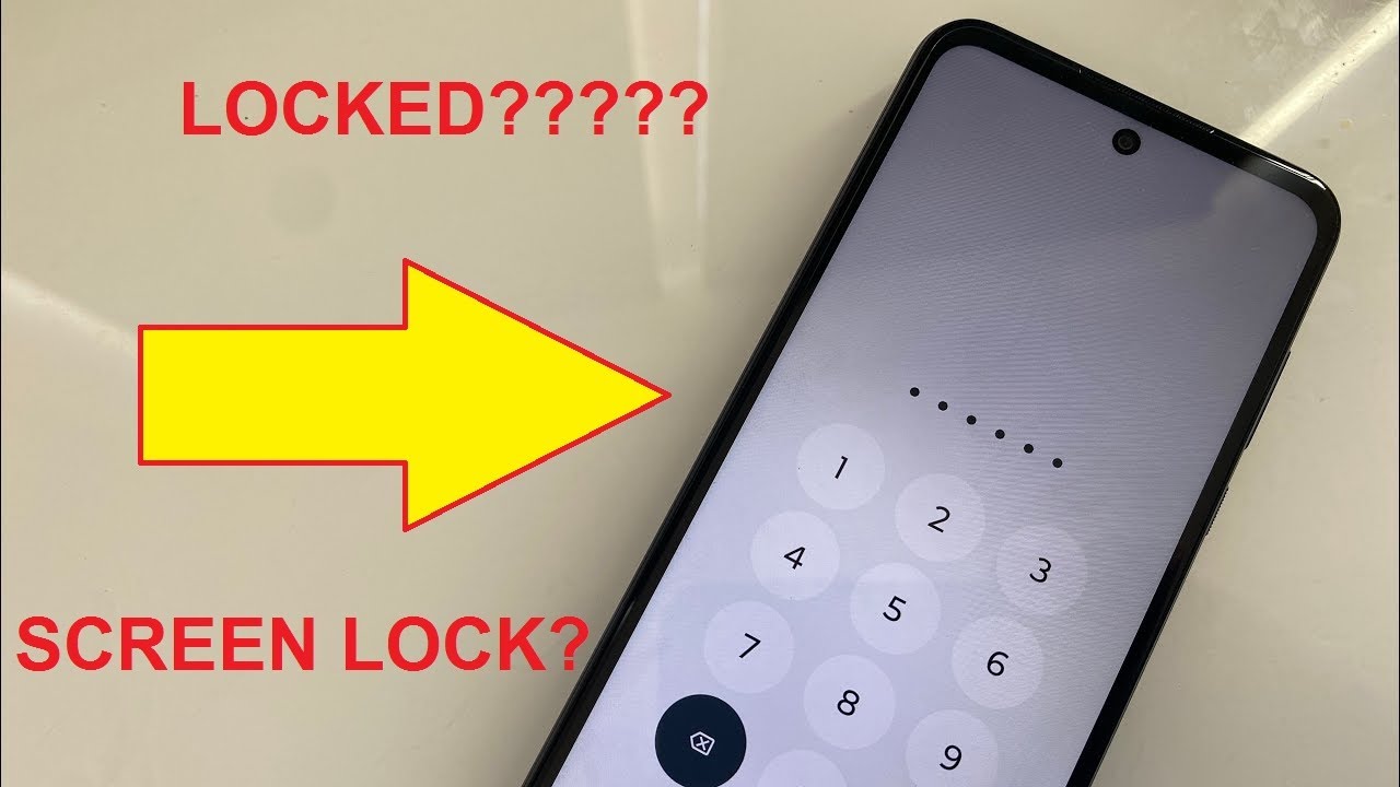 Motorola G Play 2023 Reset forgot password lock , screen lock bypass ...