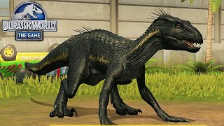 Kadal Hitam Terkuat Indoraptor Jurassic World The Game Gameplay 8
