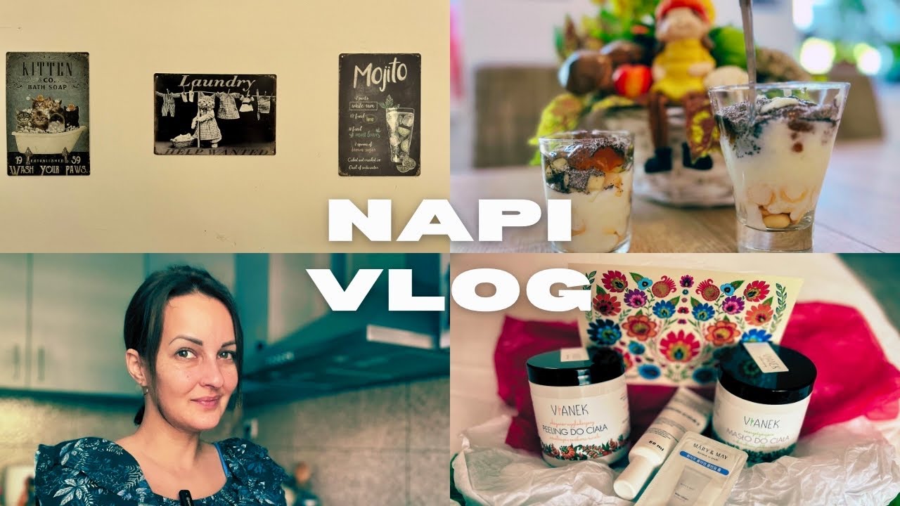 Napi VLOG/Szemöldökfestés, Lakásdekorálás,  Pohárdesszert készítés, PR csomag/