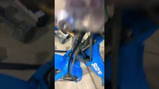 New speedometer cable for the 82 FA50 #viral #engine #asmr #mechanic #restoration #moped #suzuki