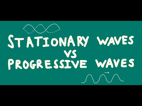 ვიდეო: რომელი თვისება განასხვავებს პროგრესულ და სტაციონალურ ტალღებს შორის?