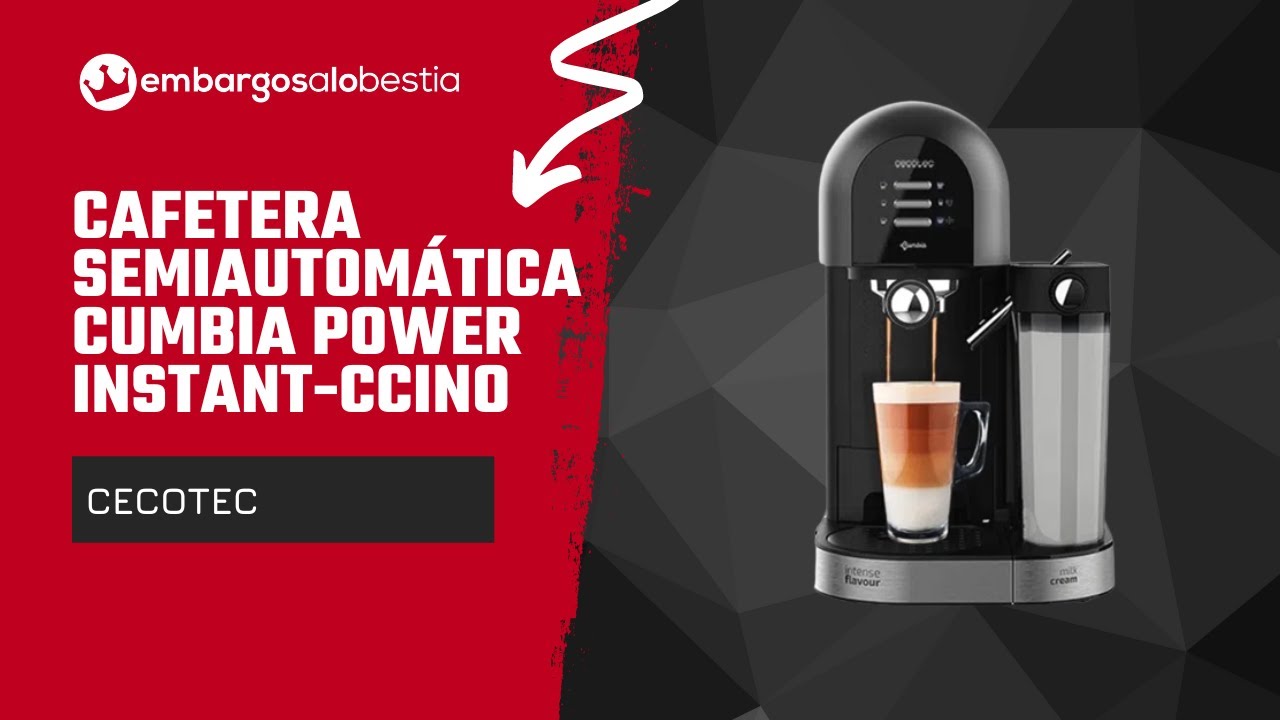 CAFETERA SEMIAUTOMÁTICA - CECOTEC POWER INSTANT