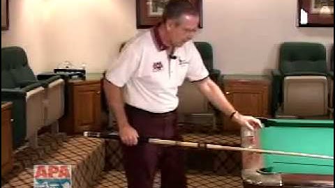Dr. Cue - McDermott Cue - Pool Lesson 2: The Stance