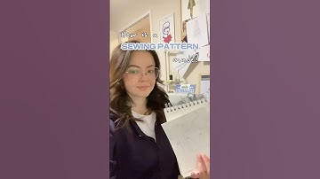 How is a sewing pattern made? That’s my process of pattern making! #sewingpattern #patterndrafting