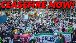 BREAKING: LIVE From CEASEFIRE Protest as Biden Sends $1 Billion More Weapons to Israel
