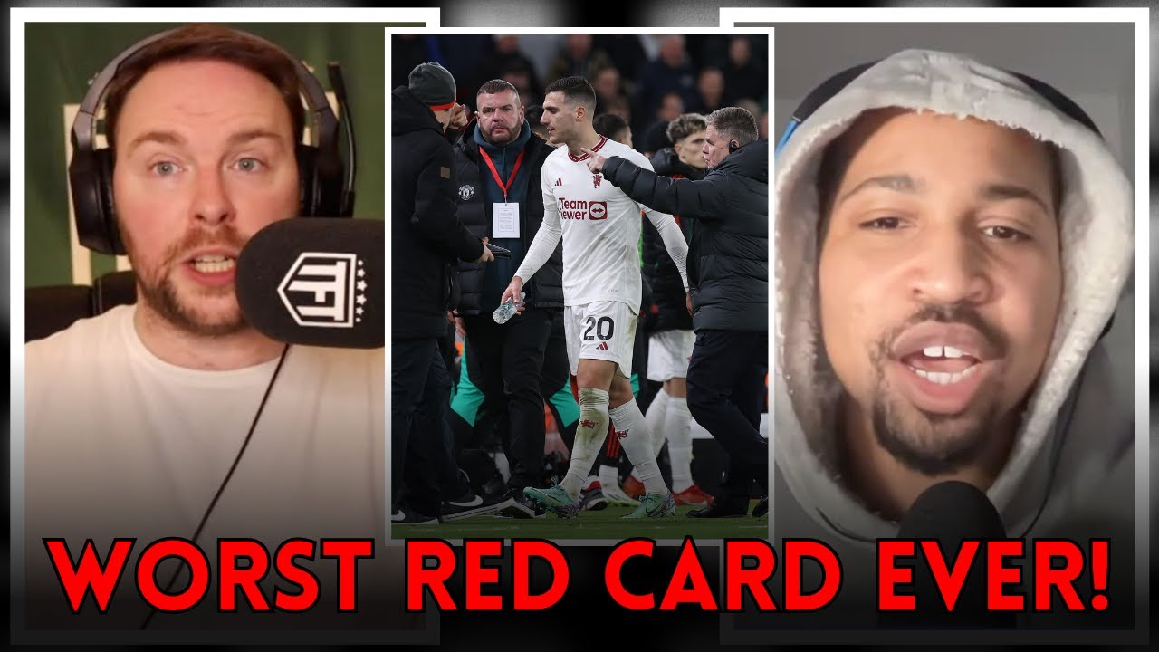 HUGE DEBATE! Delot Red Card Is The WORST RED EVER SEEN! - YouTube