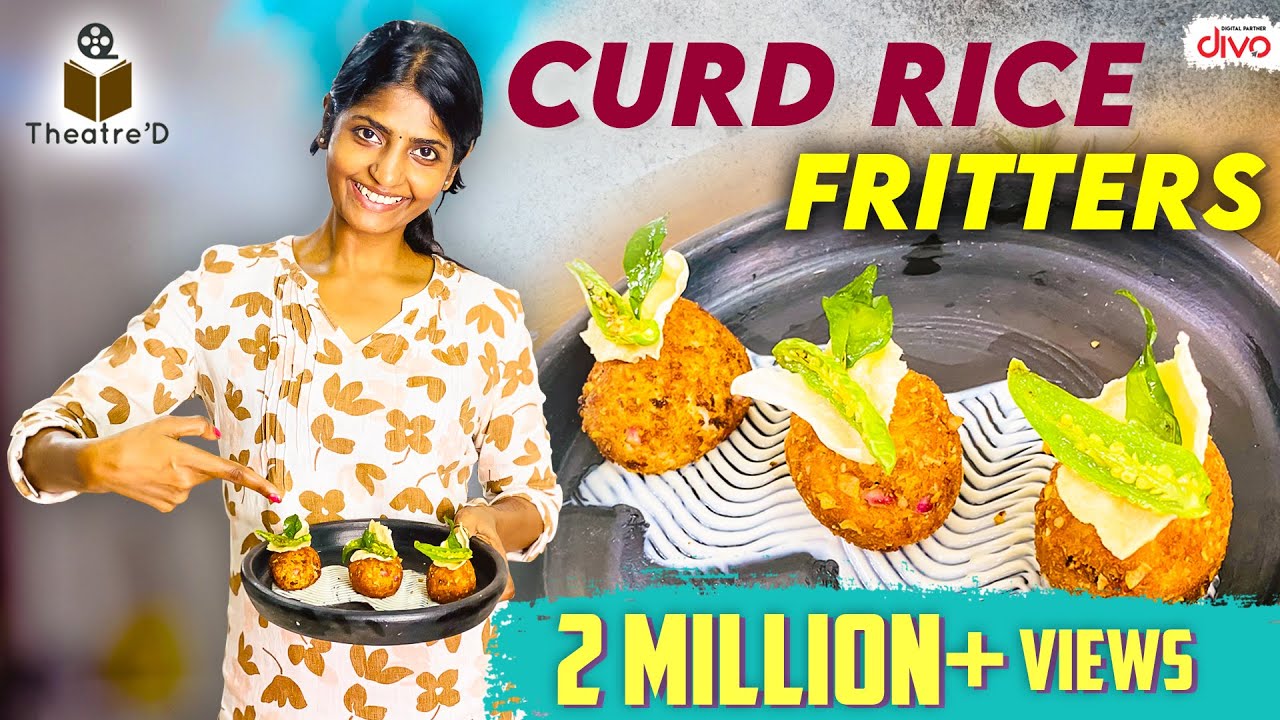 Curd Rice Fritters | Cooku With Comali Series | Theatre D
