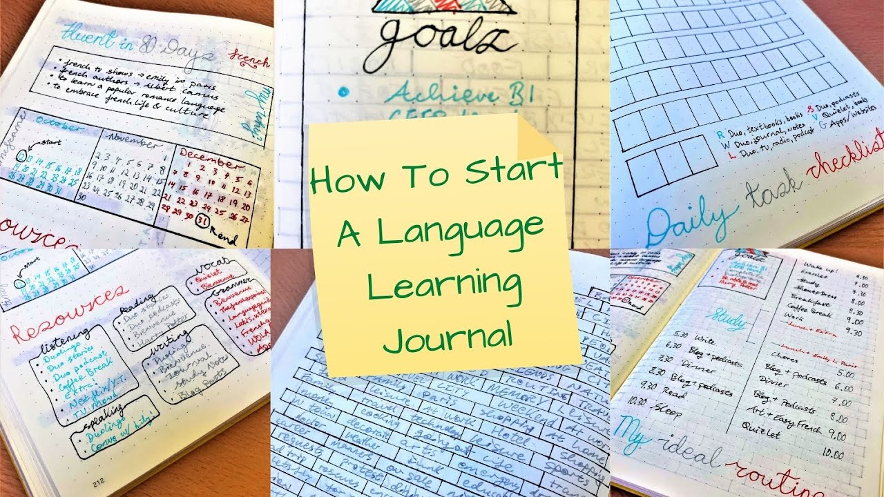 How to Create a Language Learning Journal? 