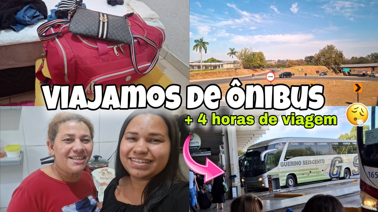 VLOG - DE VIAGEM “Mostrando tudo! Cabelo, mala, rodoviária e a chegada em Bauru 💼🚍”