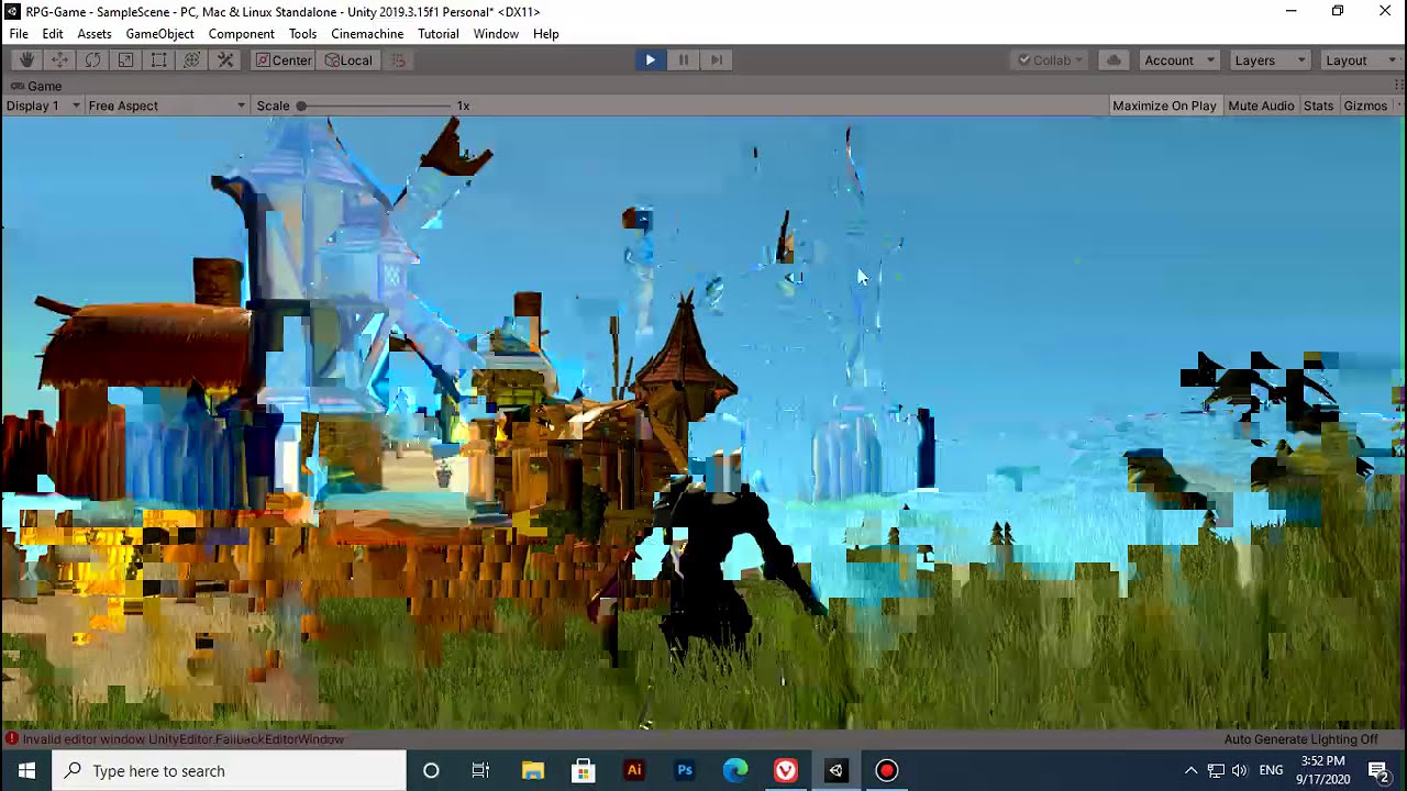 Unity RPG Game (თამაში) - YouTube