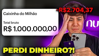 Thumbnail for COLOQUEI 1 MILHÃO DE REAIS NA CAIXINHA DO NUBANK POR UM MÊS! QUANTOU RENDEU?!