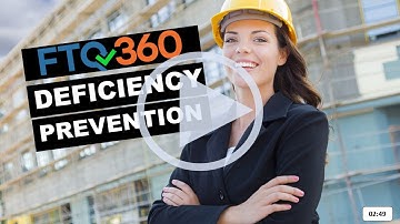 FTQ360 Features: Deficiency Prevention