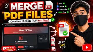 Merge PDF Files Online Free | Combine Multiple PDFs in Seconds 🔥