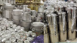 Rathna Stores Biryani Pot | Storage Drum | Stainless Steel Collection's