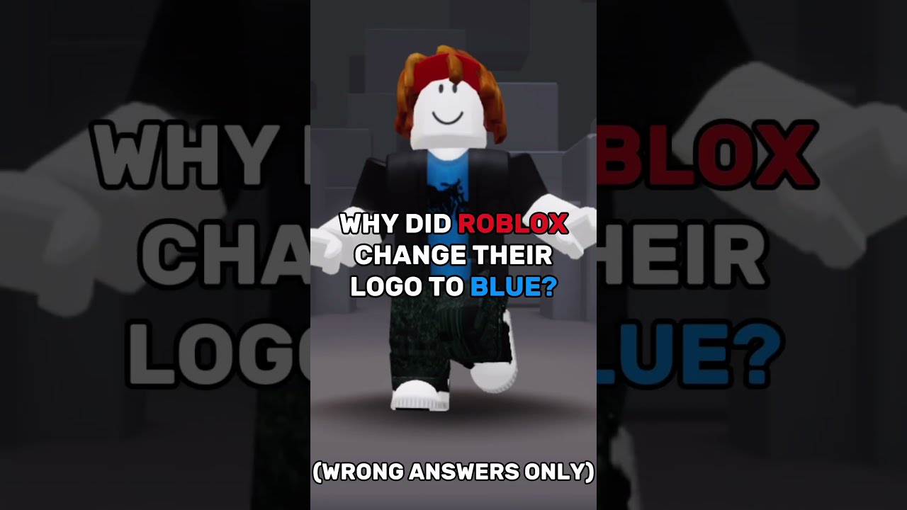 Why Did Roblox Change Their Logo To Blue Shorts Roblox Robloxedit Maxres2 