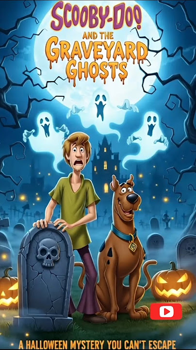 Halloween Cartoon Scooby-Doo and the Graveyard Ghost🦮 #youtubeshorts #shortstory  #halloween