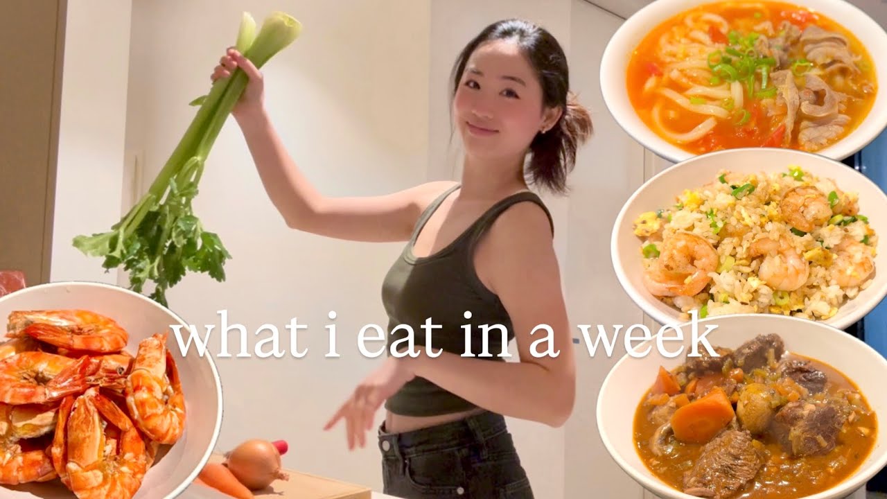 что я ем за неделю (простые домашние блюда)