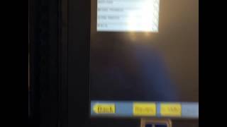 1/2 Malfunctioning voting touchscreen Bernie Sanders Hillary Clinton June 2016
