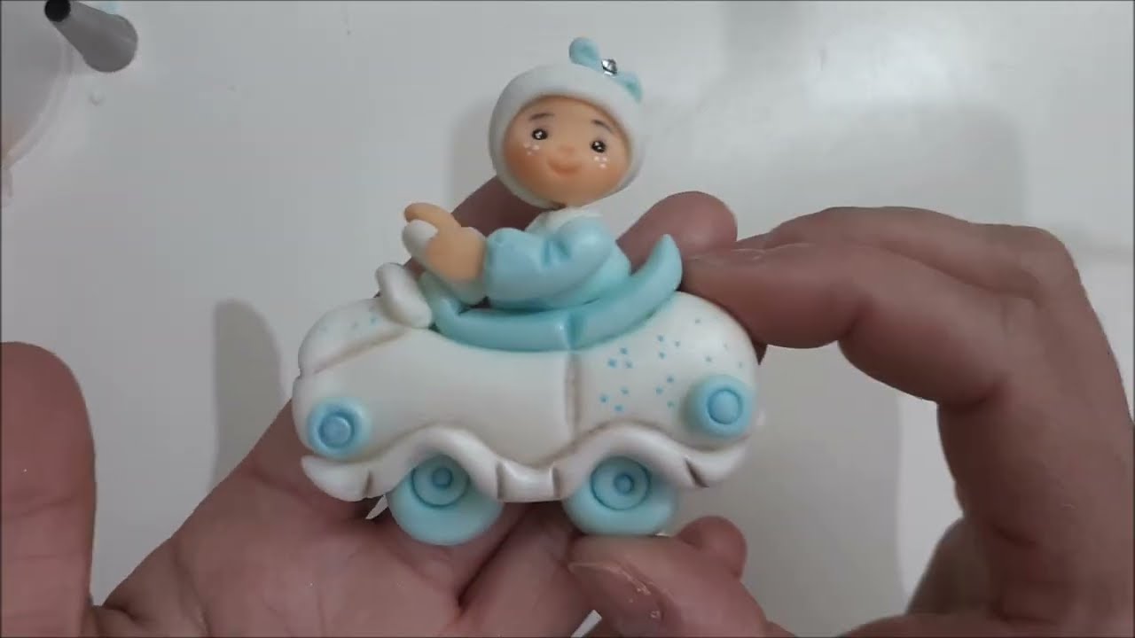 Tutorial bomboniera bimbo in porcellana fredda