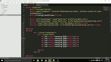 Bootstrap Tutorial Part 11 | Boostrap Typography