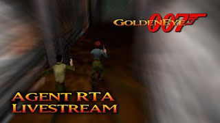 GoldenEye 007 N64 - Agent RTA Speedruns - Livestream