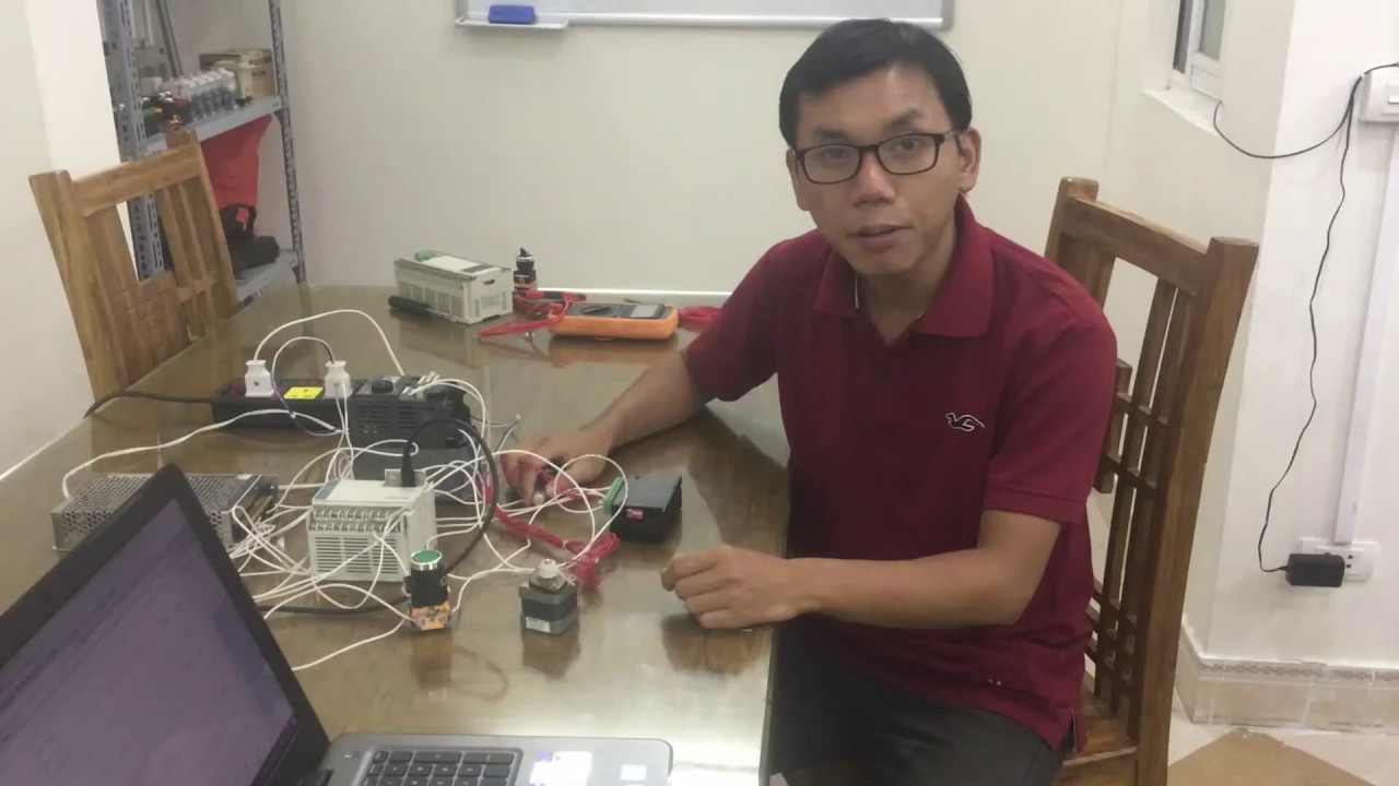 Lệnh Phát Xung Trong PLC Mitsubishi FX  Ứng Dụng Điều Khiển Động Cơ Step Và Servo Phần 2